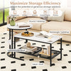 Small Round End Table & Rectangular Coffee Table Set
