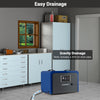 Industrial 60L Dehumidifier Commercial Dehumidifier w/ Drain Hose-Blue