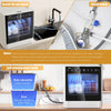 Table Top Dishwasher Small Portable Fully Automatic 5 Programs Touch Control
