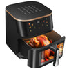 Air Fryer 10L with Easy-View Window, Touch Controls, Nonstick, 6 Function