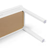 ♬Mustar Piano Stool Wooden Piano Bench With Storage Padded Keyboard Seat White