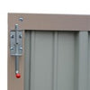 Metal Steel Garden Shed 6x8ft,3x5ft Storage Sheds Lockable Outdoor Tool House