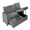 3 Seater Sofa Bed Corner Couch Sectional Settee Sleep Reversible Storage Chaise