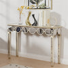 Mirrored Console Table Glass Dressing Table Bedroom Bevelled Venetian Furniture