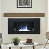 Bio Ethanol Fireplace Recessed Wall Mounted Stainless Steel Glass Biofire Heater
