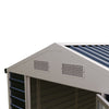 3-10FT Galvanised Garden Storage Shed Outdoor Apex /Pent Roof Log Tool House Box