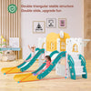 JOYLDIAS 9 in 1 Kids Slide Toddler Slide Garden Climbing Outdoor Playset