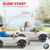 BMW i4 Licensed 12V Kids Electric Ride-On Car w/ Remote Control - White