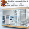 7000 BTU Portable Air Conditioner 4-in-1 Remote Dehumidifier Window Kit White