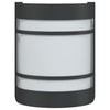 Outdoor Wall Lights 2pcs Black Stainless Steel