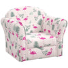 AIYAPLAY Kids Armchair Toddler Sofa Chair Bedroom Playroom, Flamingo Pink