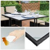 8 SEATER CUBE RATTAN GARDEN FURNITURE SET CHAIRS SOFA TABLE OUTDOOR PATIO WICKER