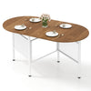 Farmhouse Writing Table 150 CM Folding Dining Table for 6-8 People