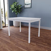 Solid Wooden Dining Table and 2 4 Chairs Set Home Kitchen Furniture