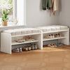 Home shoe changing stool, cushioned shoe rack, living room, bedroom, corridor