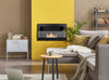 Bio fireplace 650x400 with glass Black Structural