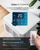 Pro Breeze 5000 BTU Portable Air Conditioner Smart WiFi Remote Dehumidifier Fan