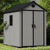 16x8 12x8 8x8FT Plastic Garden Tool Storage Shed Outdoor Lockable Bike Bin House
