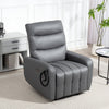 Electric Recliner Armchair with Phone Holder, USB, Reclining Chair, Grey