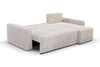 Yasmine U-Shape Sofa Bed with Storage Or L-Shape Reversibe Jumbo Cord Sette