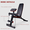 Foldable Dumbbell Bench Weight Training Fitness 7 Incline Adjustable Workout Gym