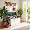 Large Outdoor Storage Box Garden Patio Plastic Chest Lid Container Multibox Shed