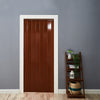 Folding Door Natural Pine Effect PVC Internal Accordion Concertina Sliding Door