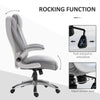 Vinsetto High Back Executive Office Chair, Grey, Refurbished
