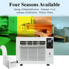 1100W 3754 BTU Portable Mini Air-Conditioning W/ Dehumidifier & Remote Control