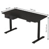 Height Adjustable Electric Standing Desk with Desk Drawer