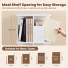 4-Tier Rotating Bookshelf Bookcase Display Floor Standing Corner Revolving Shelf