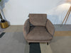 Sofology Adler Latte Lifestyle Mottled Fabric & Dark Wood Armchair RRP £559