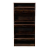 Shoe Rack Shoe Storage Cabinet Wood Stand Cupboard Unit 3 Flip Drawer Organiser
