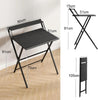 Foldable Desk with Monitor Stand,Folding Desk 80 * 51 * 81cm,Table for Office