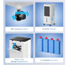 Portable Air Conditioner 10L | Remote Control, Oscillating, 4 Ice Packs multicol