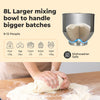Spector Electric Food Stand Mixer 8L Stainless Steel Mixing Bowl 1300W 10 Speeds