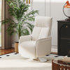 Massage Recliner Chair with Footstool Upholstered Reclining Armchair Refurbished