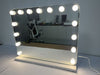 LED Hollywood Vanity Makeup Mirror Large Light Mirrors with 15 Dimmable Bulbs