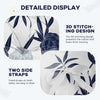 Egg Swing Chair Cushion Waterproof 120x84x18cm Outdoor Patio Hanging Basket C...
