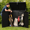 Outdoor Storage Box with Padlock 775L - Garden Container Shed Weather Resistant