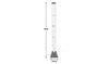 Sensory Bubble Fish Floor Lamp Black Kids Childrens Room Night Light