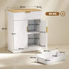 Sideboard Storage Cabinet, Modern Storage Cupboard with Drawer and Adjustable Sh