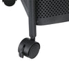 Kitchen Rotating Trolley Shelf Vegetable Fruit Basket Storage Rack Square Holder