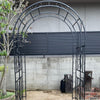 Heavy Duty Garden Arch Trellis for Climbing Plants Vine Wedding Archway Outdoor
