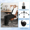 Adjustable Computer Desk Chair PU leather Executive Office Chair-Brown