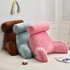 High Back Reading Pillow Back Rest Lumbar Support Arm Seat Cushion Lounger