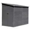 Metal Steel Garden Shed, Outdoor Bike Storage House, Utility Tool Storage