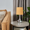 2 x Touch Table Lamps 34cm Dimmer Bedside Lights Living Room Reading Small Lamp