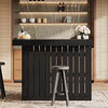 Black L-Shaped Home Unit, 4-Tier Corner Table For Home USE!