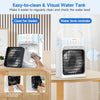 XTTANK 1200ml Portable Air Conditioner with Remote Control, 5-in-1 Mini White